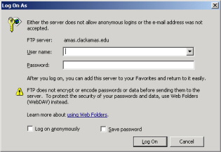 Login Window